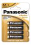   PANASONIC Elem, AA ceruza, 4 db, PANASONIC "Alkaline power"