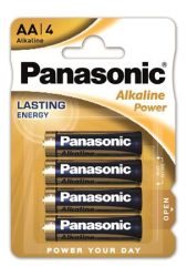 PANASONIC Elem, AA ceruza, 4 db, PANASONIC "Alkaline power" PANASONIC Elem, AA ceruza, 4 db, PANASONIC "Alkaline power"