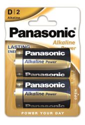 PANASONIC Elem, D góliát, 2 db, PANASONIC "Alkaline power" PANASONIC Elem, D góliát, 2 db, PANASONIC "Alkaline power"