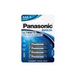 PANASONIC Elem, AAA mikro, 4 db, PANASONIC "Evolta" PANASONIC Elem, AAA mikro, 4 db, PANASONIC "Evolta"