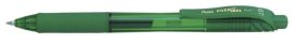 PENTEL Zseléstoll, 0,35 mm, nyomógombos, PENTEL "EnerGelX BL107", zöld