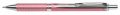   PENTEL Rollertoll, 0,35 mm, nyomógombos, rózsaszín tolltest, PENTEL "EnerGel BL-207" kék