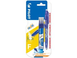 PILOT Rollertoll, 0,25 mm, törölhető, kupakos, PILOT "Frixion Ball", kék + betét PILOT Rollertoll, 0,25 mm, törölhető, kupakos, PILOT "Frixion Ball", kék + betét