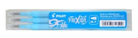 PILOT Rollertoll betét, 0,35 mm, törölhető, PILOT "Frixion Ball/Clicker", világoskék PILOT Rollertoll betét, 0,35 mm, törölhető, PILOT "Frixion Ball/Clicker", világoskék
