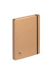 PAGNA Füzetbox, A4, 40 mm, nátronpapír, PAGNA "Pur", barna PAGNA Füzetbox, A4, 40 mm, nátronpapír, PAGNA "Pur", barna