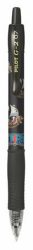PILOT Zseléstoll, 0,32 mm, nyomógombos, PILOT "G-2 One Piece", fekete