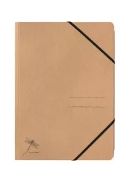 PAGNA Gumis mappa, karton, A4, PAGNA "Pur", kraft