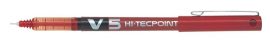 PILOT Rollertoll, 0,3 mm, tűhegyű, kupakos, PILOT "Hi-Tecpoint V5", piros