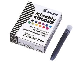 PILOT Töltőtoll patron, PILOT "Parallel Pen", 12 különböző szín PILOT Töltőtoll patron, PILOT "Parallel Pen", 12 különböző szín