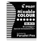 PILOT Töltőtoll patron, PILOT "Parallel Pen", fekete PILOT Töltőtoll patron, PILOT "Parallel Pen", fekete