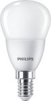 PHILIPS LED izzó, E14, kisgömb, P45, 5W, 470lm, 2700K, PHILIPS "CorePro" PHILIPS LED izzó, E14, kisgömb, P45, 5W, 470lm, 2700K, PHILIPS "CorePro"