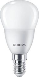 PHILIPS LED izzó, E14, kisgömb, P45, 5W, 470lm, 2700K, PHILIPS "CorePro" PHILIPS LED izzó, E14, kisgömb, P45, 5W, 470lm, 2700K, PHILIPS "CorePro"