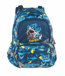 PULSE Hátizsák, anatómiai, PULSE "Anatomic Deep Sea Fighter", világoskék-sötétkék PULSE Hátizsák, anatómiai, PULSE "Anatomic Deep Sea Fighter", világoskék-sötétkék