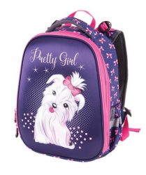 PULSE Hátizsák, anatómiai, PULSE "Anatomic Cube Pretty Girl", lila-rózsaszín PULSE Hátizsák, anatómiai, PULSE "Anatomic Cube Pretty Girl", lila-rózsaszín