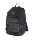 PULSE Hátizsák, notebook tartóval, PULSE "Leo", fekete PULSE Hátizsák, notebook tartóval, PULSE "Leo", fekete