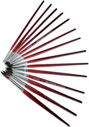 PULSE Ecset, no. 2, fa, PULSE, kerek PULSE Ecset, no. 2, fa, PULSE, kerek