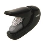 PLUS Kapocs nélküli tűzőgép, kézi, 5 lap, PLUS, fekete PLUS Kapocs nélküli tűzőgép, kézi, 5 lap, PLUS, fekete