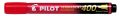   PILOT Alkoholos marker, 1,5-4 mm, vágott, PILOT "Permanent Marker 400", piros