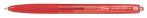   PILOT Golyóstoll, 0,22 mm, nyomógombos, PILOT "Super Grip G", piros