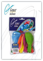 . Léggömb, 19 cm, vegyes szín . Léggömb, 19 cm, vegyes szín