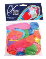 . Léggömb, 18 cm, vegyes szín . Léggömb, 18 cm, vegyes szín