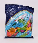 . Léggömb, 18 cm, vegyes szín . Léggömb, 18 cm, vegyes szín