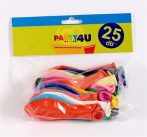 . Léggömb, 26 cm, vegyes szín . Léggömb, 26 cm, vegyes szín