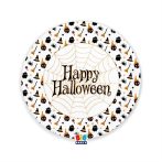 . Tányér, papír, 22 cm, "Halloween"