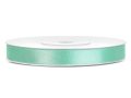 . Szatén szalag, 6 mm, mentazöld