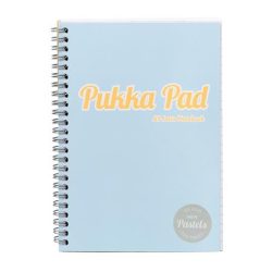 PUKKA PAD Spirálfüzet, A5, vonalas, 100 lap, PUKKA PAD "Pastel Jotta Pad", vegyes szín