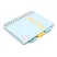 PUKKA PAD Spirálfüzet, A5, vonalas, 100 lap, PUKKA PAD "Pastel project book", vegyes szín