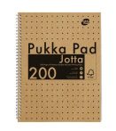 PUKKA PAD Spirálfüzet, A4, vonalas, 100 lap, PUKKA PAD "Jotta Kraft" PUKKA PAD Spirálfüzet, A4, vonalas, 100 lap, PUKKA PAD "Jotta Kraft"