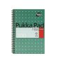   PUKKA PAD Spirálfüzet, A5, vonalas, 100 lap, PUKKA PAD, "Metallic Jotta"