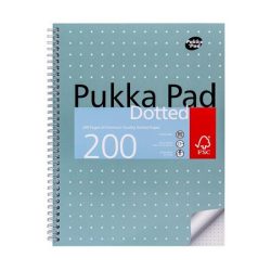 PUKKA PAD Spirálfüzet, A4+, pontrácsos, 100 lap, PUKKA PAD "Metallic Jotta" PUKKA PAD Spirálfüzet, A4+, pontrácsos, 100 lap, PUKKA PAD "Metallic Jotta"