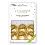 PUKKA PAD Léggömb, 30 cm, PUKKA PAD, metál arany PUKKA PAD Léggömb, 30 cm, PUKKA PAD, metál arany