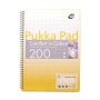   PUKKA PAD Spirálfüzet, A4, vonalas, 100 lap, PUKKA PAD "Irlen Jotta Gold"