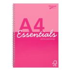 PUKKA PAD Spirálfüzet, A4, vonalas, 80 lap, PUKKA PAD "Unipad Essentials Jotta", vegyes PUKKA PAD Spirálfüzet, A4, vonalas, 80 lap, PUKKA PAD "Unipad Essentials Jotta", vegyes