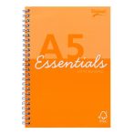 PUKKA PAD Spirálfüzet, A5, vonalas, 80 lap, PUKKA PAD "Unipad Essentials Jotta", vegyes PUKKA PAD Spirálfüzet, A5, vonalas, 80 lap, PUKKA PAD "Unipad Essentials Jotta", vegyes