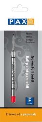 PAX Golyóstollbetét, 0,8 mm, PAX, piros PAX Golyóstollbetét, 0,8 mm, PAX, piros