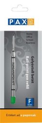 PAX Golyóstollbetét, 0,8 mm, PAX, zöld PAX Golyóstollbetét, 0,8 mm, PAX, zöld