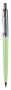   PAX Golyóstoll, 0,8 mm, nyomógombos, pasztell zöld tolltest, PAX, kék