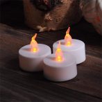 . Led mécses 10 db, sárga fényű . Led mécses 10 db, sárga fényű