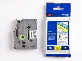 BROTHER Feliratozógép szalag, 6 mm x 8 m, BROTHER, "TZe-211" fehér-fekete BROTHER Feliratozógép szalag, 6 mm x 8 m, BROTHER, "TZe-211" fehér-fekete