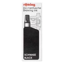 ROTRING Tustinta, 23 ml, ROTRING "Isograph", fekete ROTRING Tustinta, 23 ml, ROTRING "Isograph", fekete