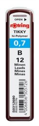 ROTRING Grafitbél, B, 0,7 mm, ROTRING ROTRING Grafitbél, B, 0,7 mm, ROTRING