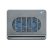 RIVACASE Notebook állvány, hűtőventilátorral, 15,6", RIVACASE "5555", ezüst