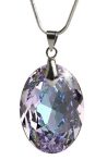 ART CRYSTELLA Nyaklánc, ovális formájú, ametiszt lila SWAROVSKI® kristállyal, 16 mm ART CRYSTELLA® ART CRYSTELLA Nyaklánc, ovális formájú, ametiszt lila SWAROVSKI® kristállyal, 16 mm ART CRYSTELLA®