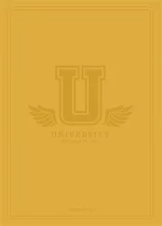 SHKOLYARYK Füzet, tűzött, A5, kockás, 60 lap, SHKOLYARYK "University International", vegyes