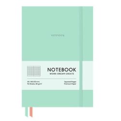 SHKOLYARYK Jegyzetfüzet, A5, kockás, 96 lap, puhafedeles, SHKOLYARYK "Genius", Türkiz SHKOLYARYK Jegyzetfüzet, A5, kockás, 96 lap, puhafedeles, SHKOLYARYK "Genius", Türkiz