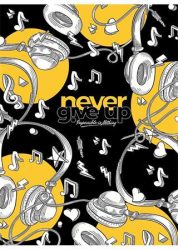 SHKOLYARYK Füzet, tűzött, A5, vonalas, 80 lap, SHKOLYARYK "Never give up", vegyes